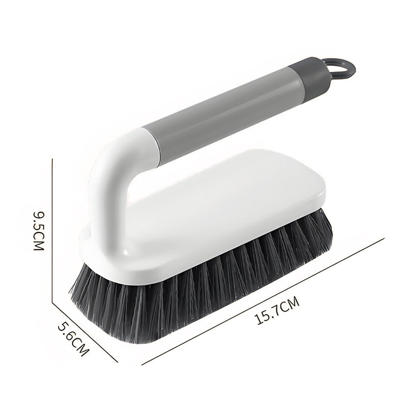 Cepillo de plástico para ropa con mango ergonómico