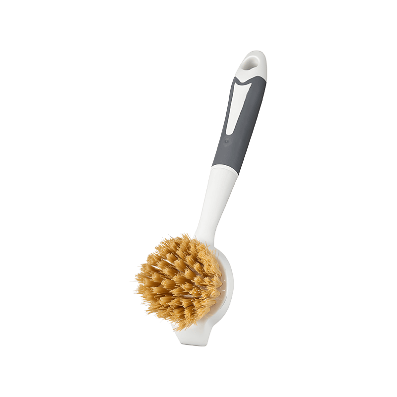 Cepillo para limpiar ollas de cocina con mango de PP