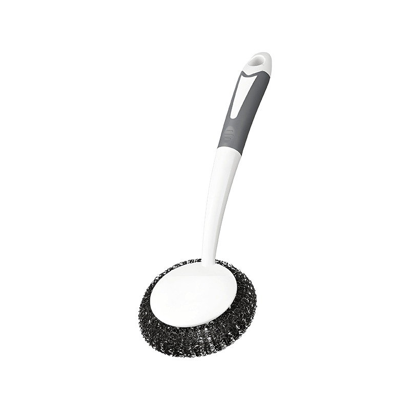 Cepillo para olla de bolas de acero inoxidable