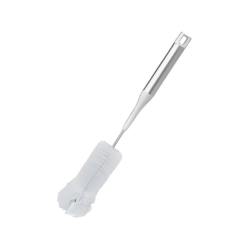 Cepillo de limpieza de botellas resistente con mango de aluminio
