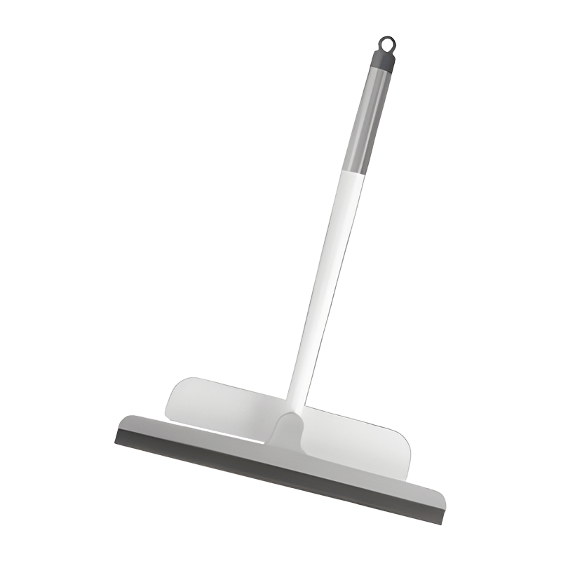 Limpiaparabrisas de vidrio para baño con agarre suave y esponja