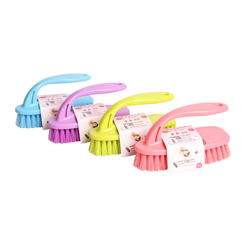 Cepillo de ropa de plástico multicolor para familia