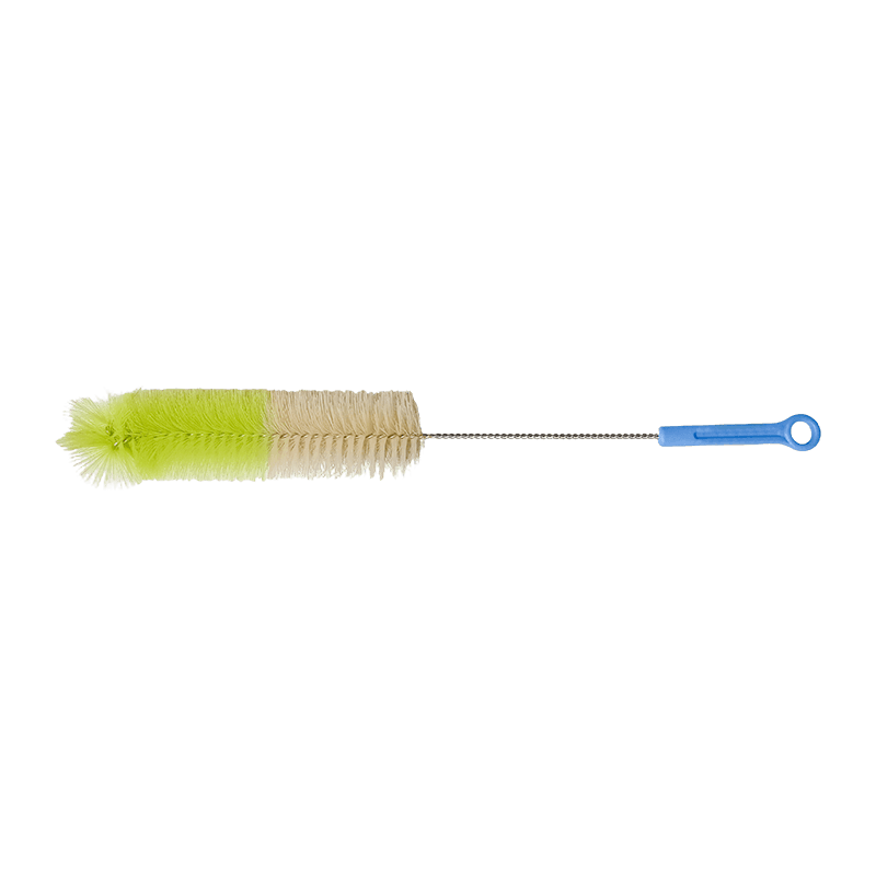 Cepillo para tuberías doméstico con cerdas de nailon de dos colores