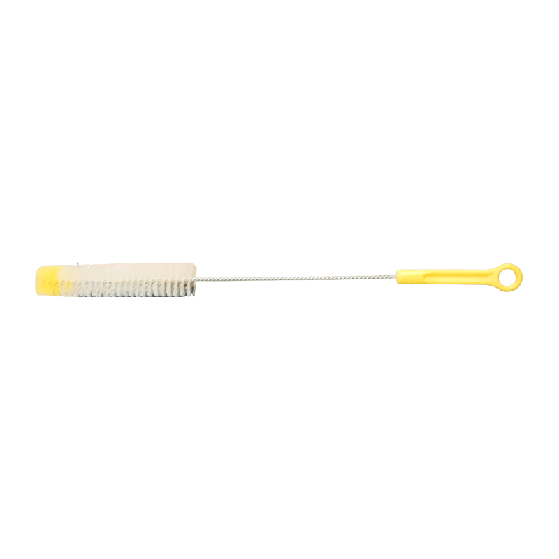 Cepillo de limpieza de tuberías de nailon de dos tonos y mango largo